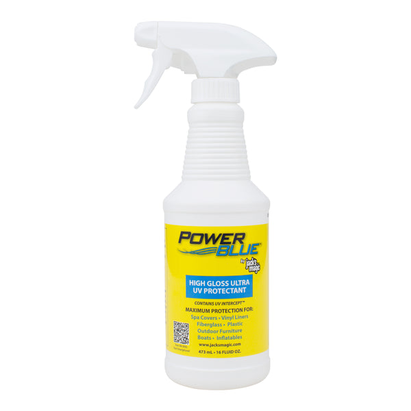 Jacks Magic PB32 Waterline & Tile Cleaner Power Blue - 32 oz Bottle