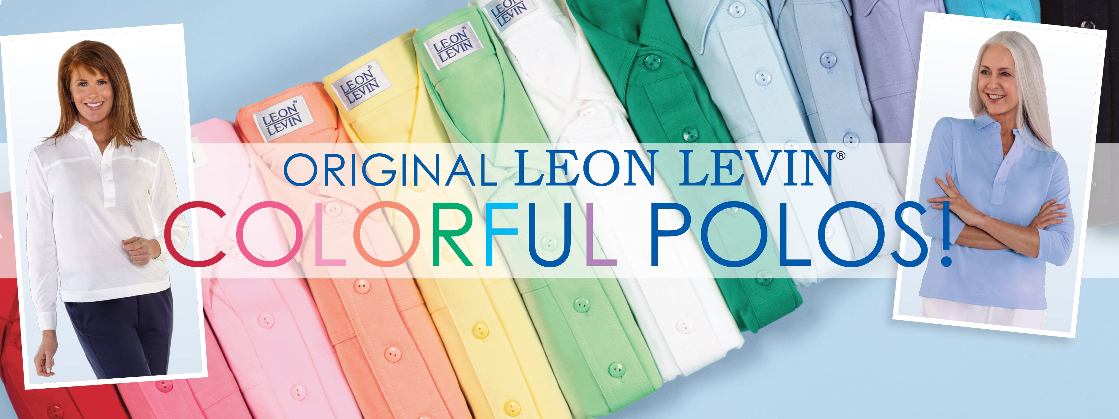 Classic Solid Polos – Leon Levin
