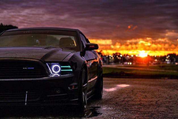 2013 mustang halo fog lights