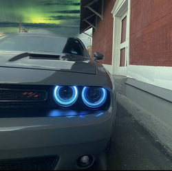 2012 challenger halo headlights