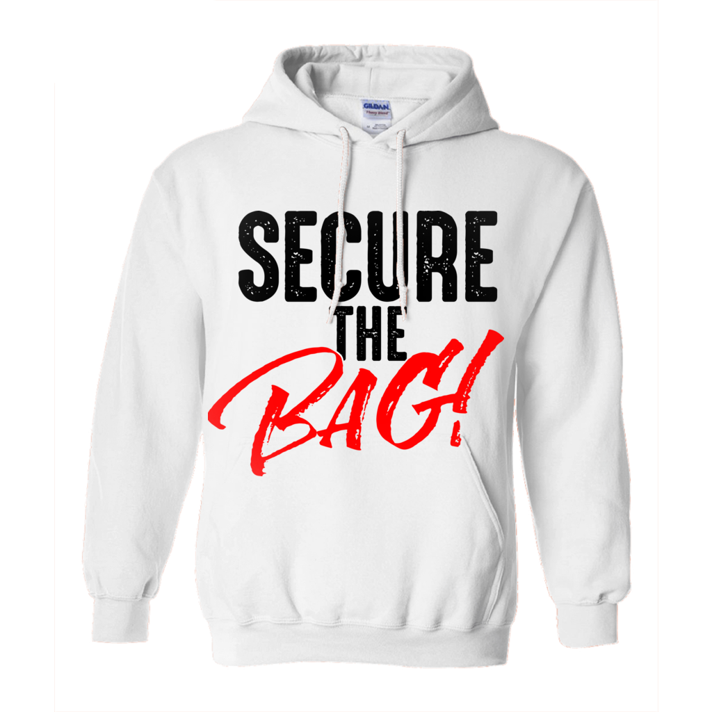 secure the bag sweatshirt