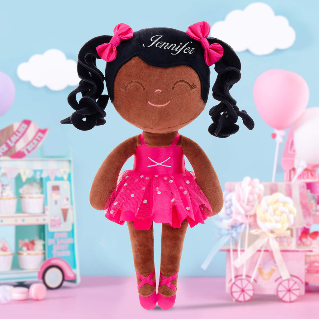 Curly Hair Ballet Girl Doll