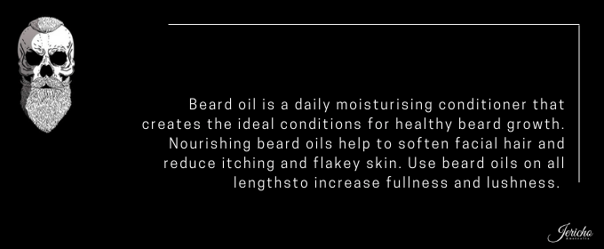 Beard oil infographic