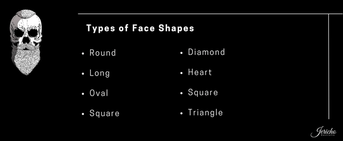 beard shapes for face shapes