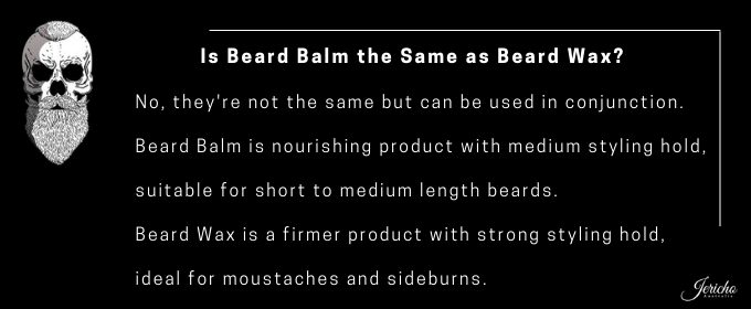 Difference Between Beard Balm And Beard Wax 