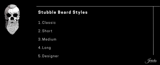 stubble beard styles