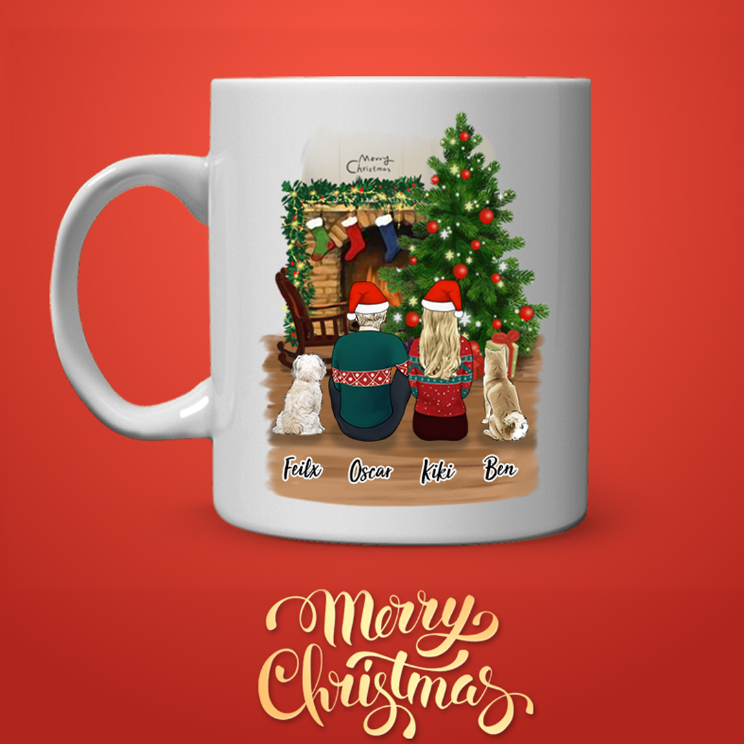 Personalisierte Weihnachten Tasse Familie Online Design And Vorschau Meinefototassen 1061