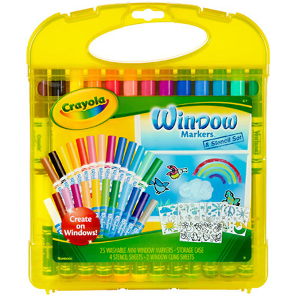 Crayola 8 ct. Washable Crystal Effects Window Markers, Disney