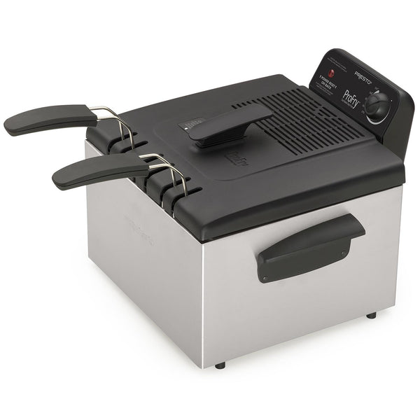 Presto 5411 GranPappy Electric Deep Fryer - Black