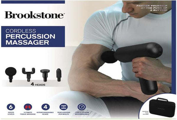 Brookstone Corded Percussion Body Massager 365 Wholesale