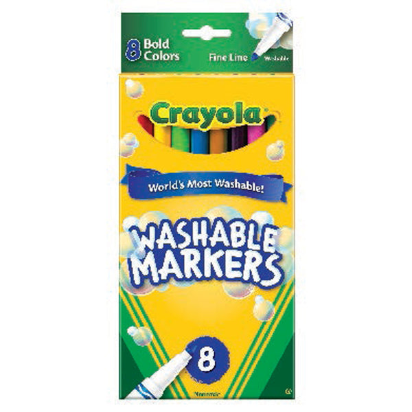 Crayola 5 ct. Washable Tri-Color Markers – 365 Wholesale