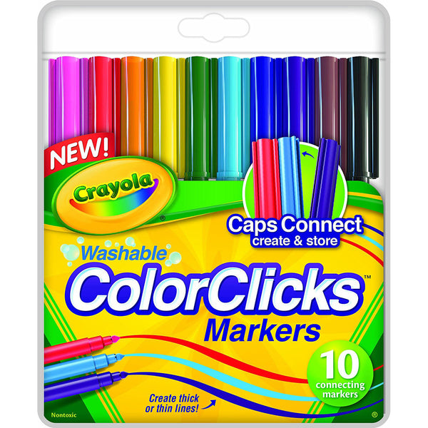 Crayola 8 ct. Washable Coloring Book Pip-Squeaks Markers – 365