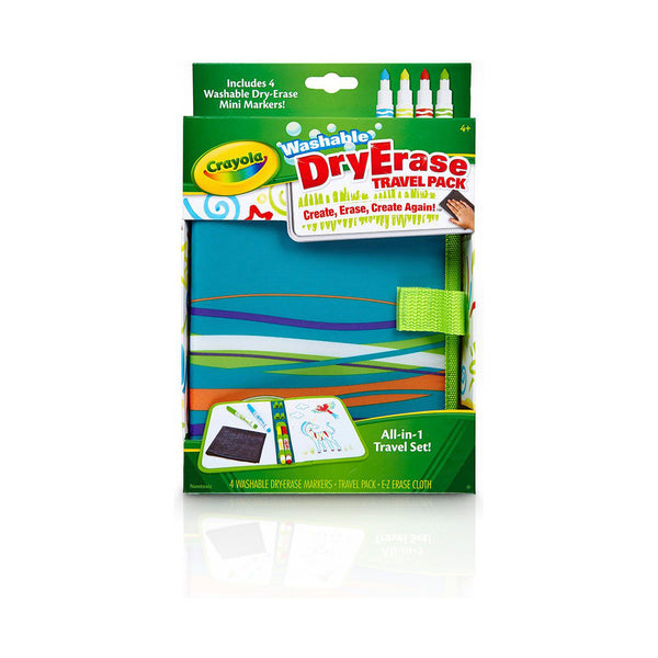 Crayola Dry Erase Markers CFine Tip (4 Count), Visimax - 98-8901