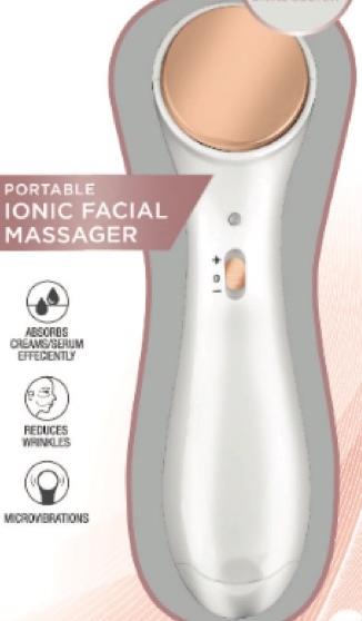 Vivitar Simply Beautiful Portable Ionic Facial Massager