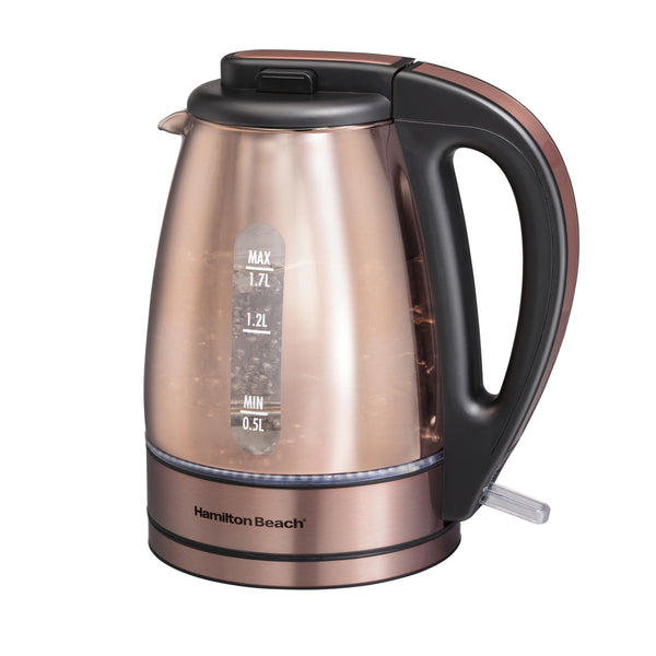 Hamilton Beach 1.7 Liter Modern Glass Electric Kettle 40867