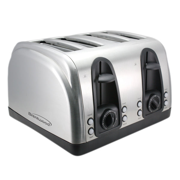 Brentwood Select Ts-447s Extra Wide 4-Slice Toaster Stainless