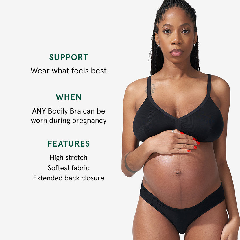 The Effortless Bra: Longline, Pull-Down Maternity to Nursing Bra