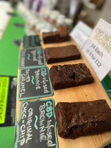 Award-Winning 20mg CBD Brownies baked by Organic Secrets UK Ltd