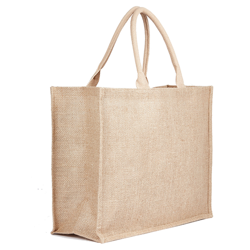Jute Hessian Shopping Bag - Natural – StrayaCollection.com.au