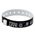 black plastic custom wristband