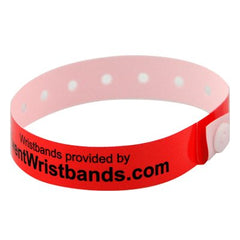 Custom Plastic Wristbands