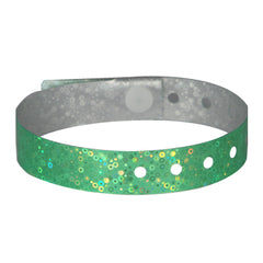 Green Holographic Wristbands