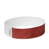 Metallic Red Tyvek Wristband