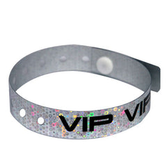 Custom Holographic Plastic Wristbands