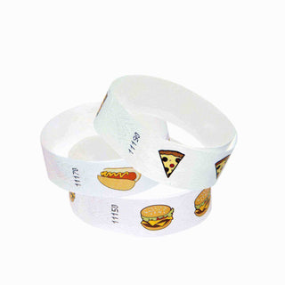 Tyvek Baseball Wristbands