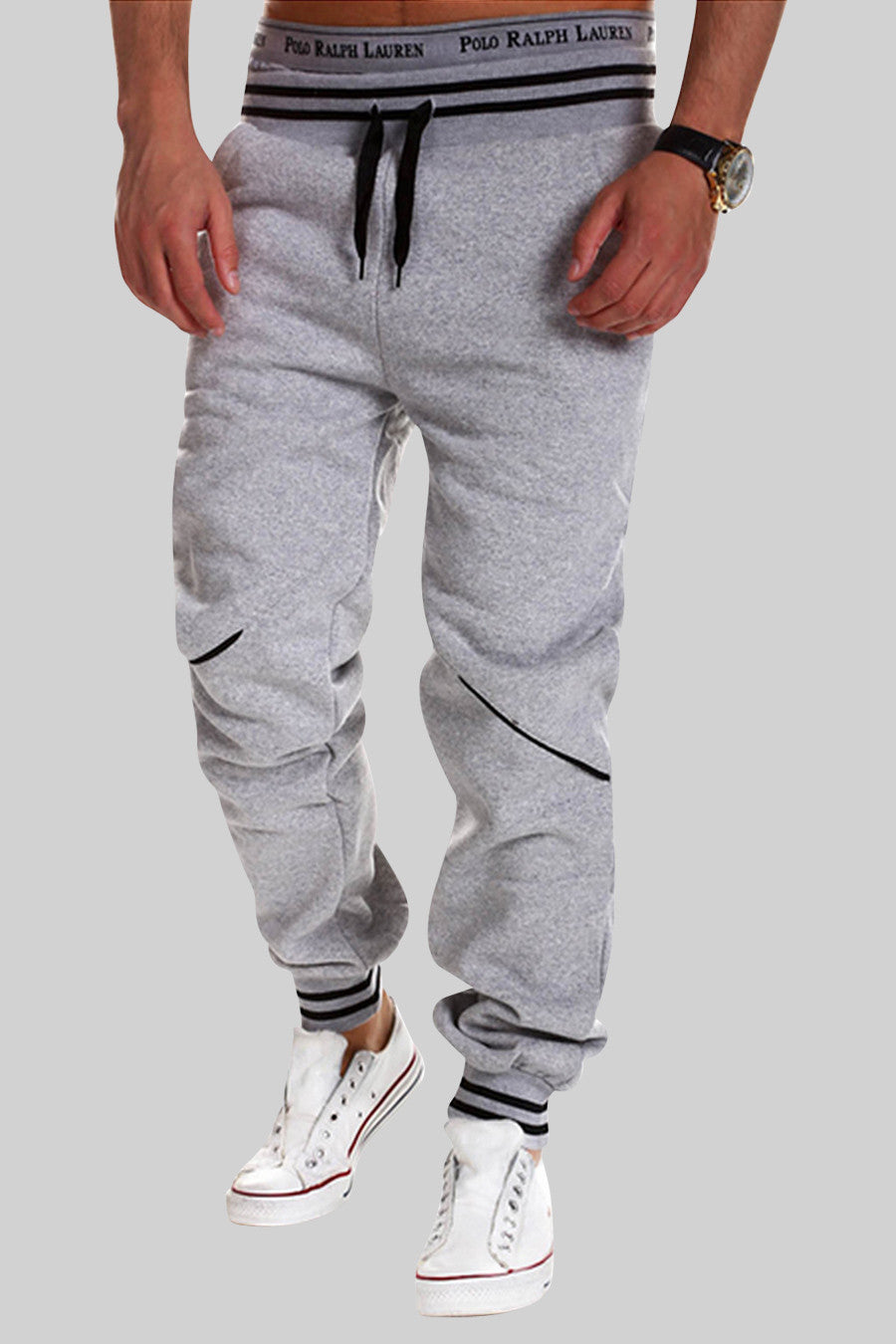 elastic waist sweatpants