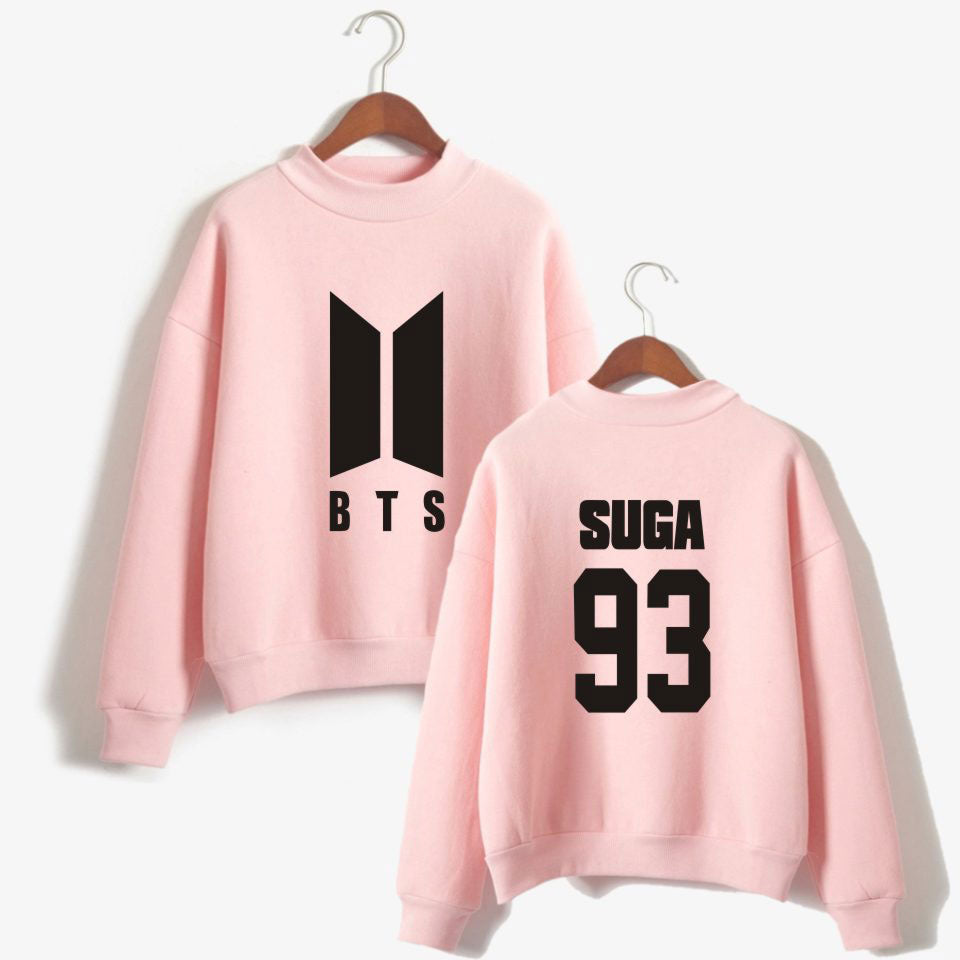 Bts K Pop Logo Suga Jimin Rap Monster J Hope Sweater Sweatshirt