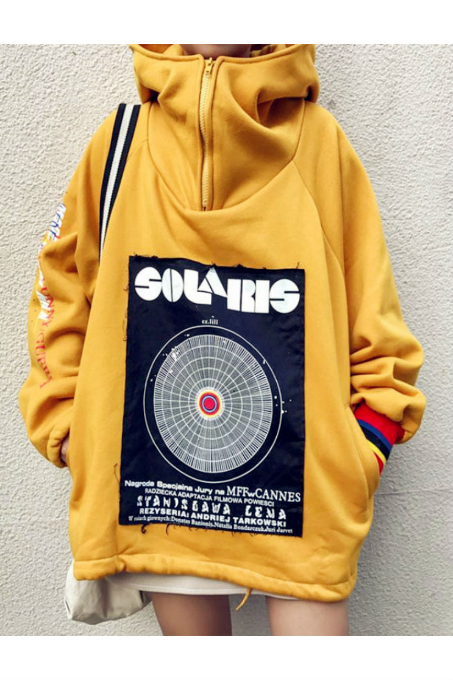 yellow vintage hoodie