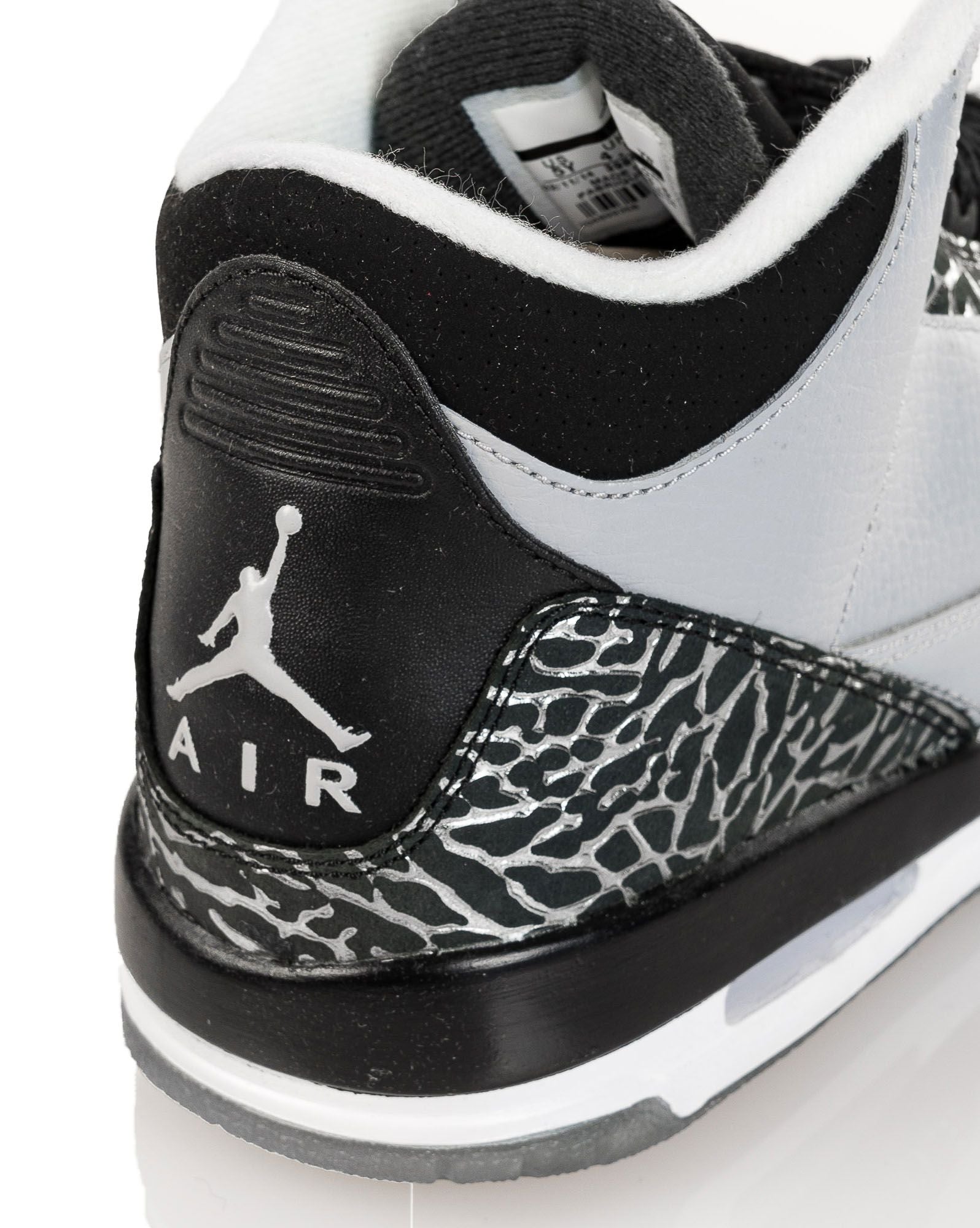 Basket montante enfant grise jordan 3 retro - URBAN LOCKER