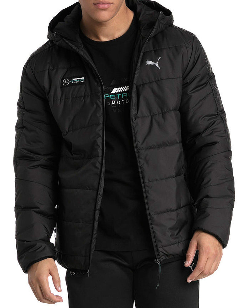 blouson matelassé noir homme puma