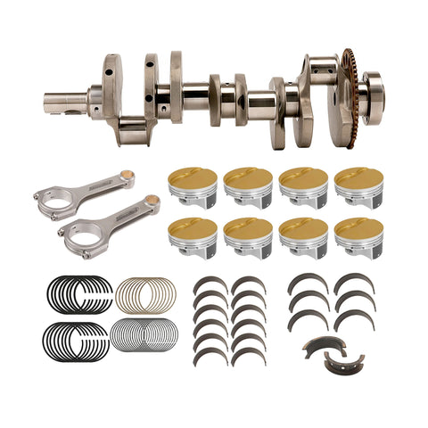 The Smeding 427 rotating assembly parts.