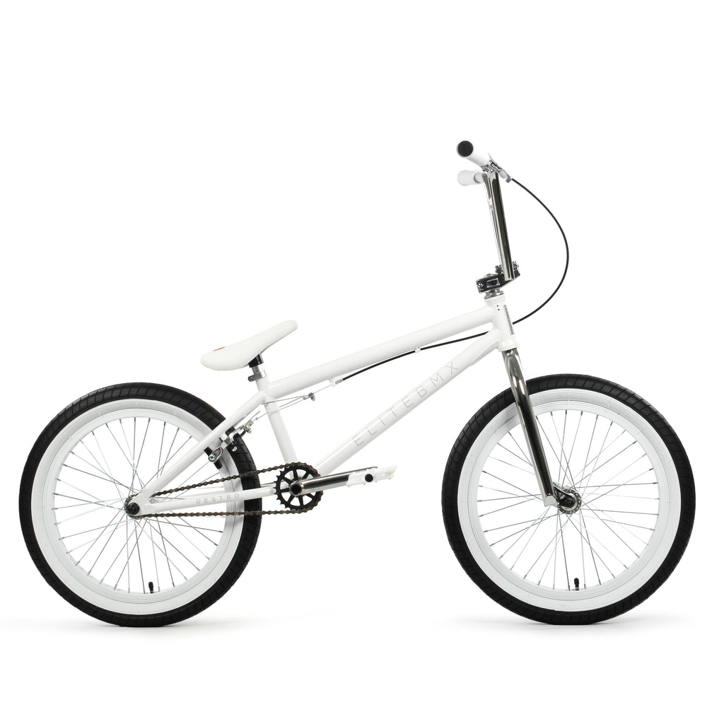 elite bmx destro white