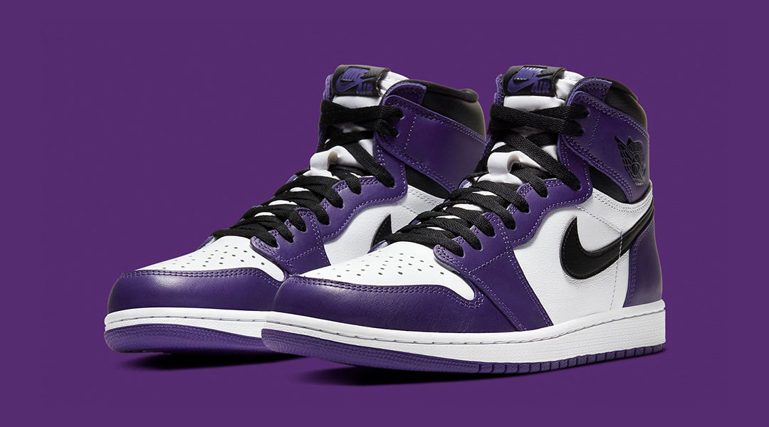 court purple jordan high