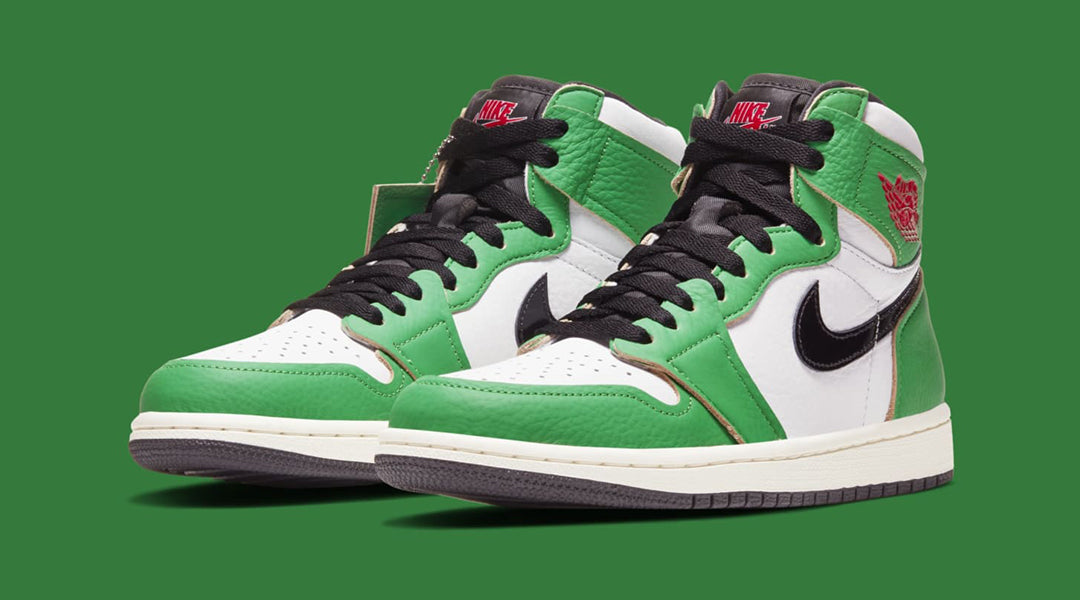 women's lucky green jordan 1