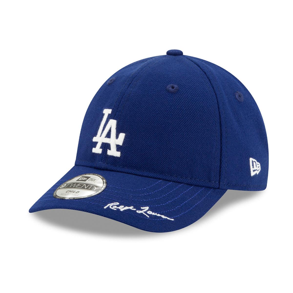 New Era + Polo Ralph Lauren Los Angeles Dodgers Kids 9TWENTY Cap 'Blue ...