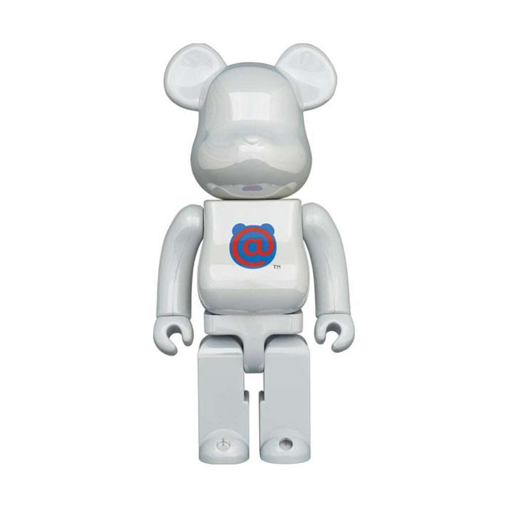 Medicom Toy Be@rbrick 400% '1st Model White Chrome' – WakeorthoShops