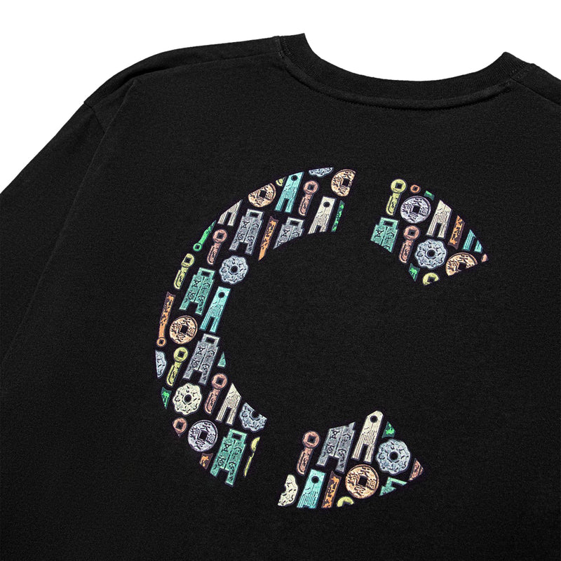 Clottee Coin L/S Tee 'Black' – BabylinoShops