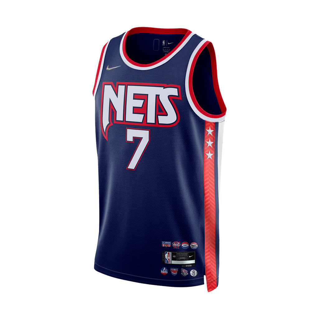 Brooklyn Nets Nike City Edition Swingman Jersey 22 - White - Kevin Durant -  Youth