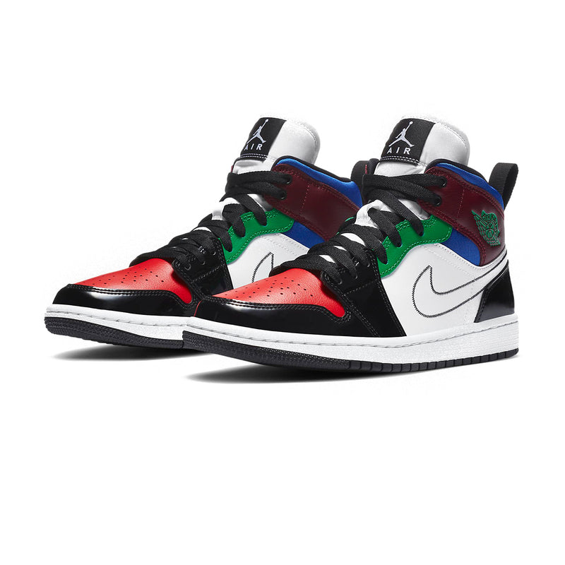 multi color jordan 1 mid