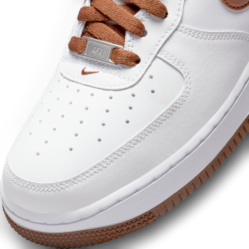 Nike Air Force 1 Low Pecan Mens Lifestyle Shoes White Brown