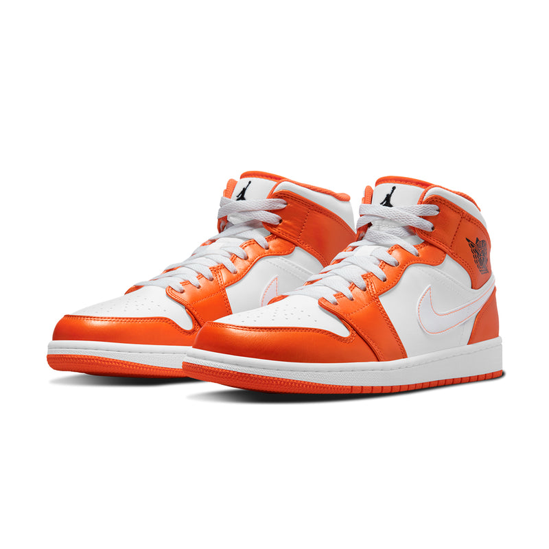 orange mids jordan 1