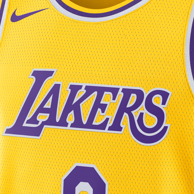 Nike NBA Swingman Jersey Lakers Icon Edition 2020 Amarillo / Field Purple