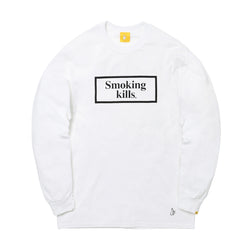 FR2 Smoking Kills Box Logo L/S Tee 'White' – HotelomegaShops