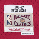 Mitchell & Ness Swingman Atlanta Hawks Road 1986-87 Spud Webb Jersey S