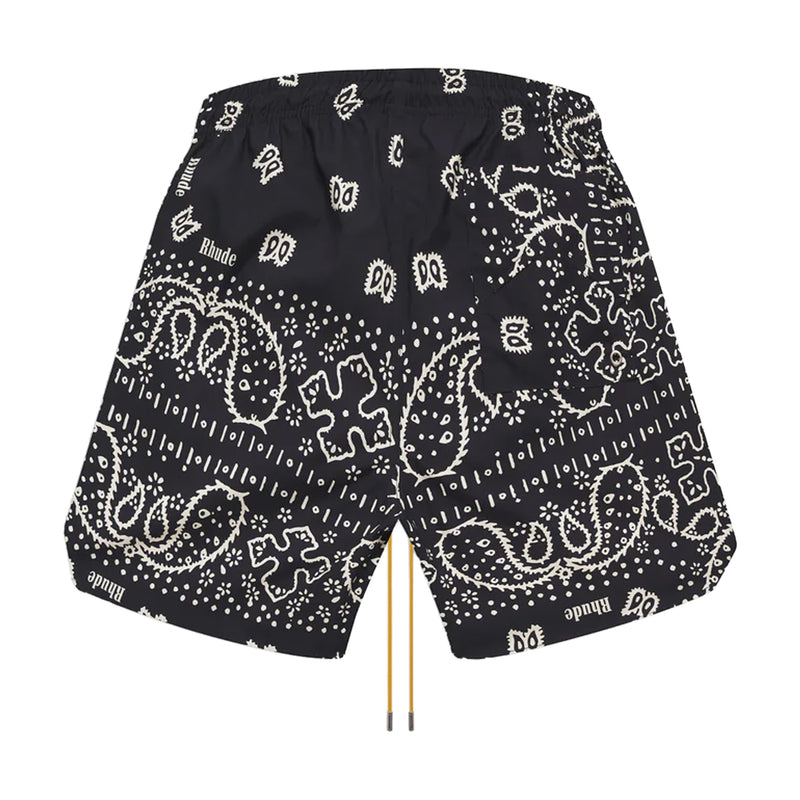 Rhude bandana-print Cotton Shorts - Brown