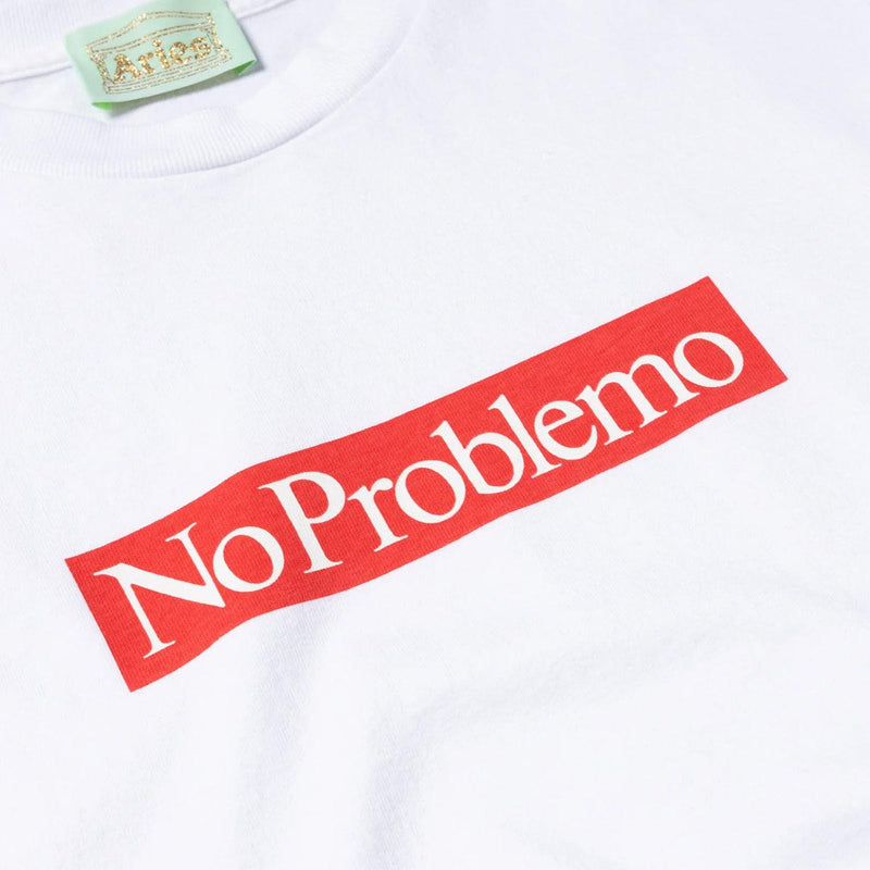 Aries Problemo Supremo Tee 'White' – HotelomegaShops